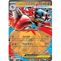 Pokemon - Mega Lucario ex - 077/132 - ME01: Mega Evolution (MEG