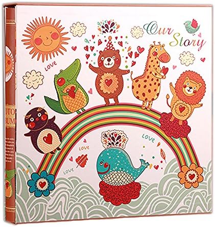 PISSCO High capacity photo album book, family photo scrapbook shower gift , holds 4x6-inch 640 photos (Celebration)