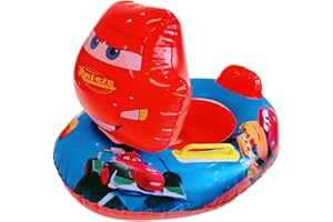 UHDS Anello di Nuoto Salvagente per Bambini, Ciambella Salvagente Gonfiabile, 3D Giocattoli Galleggianti Anello Piscina Salvagente per Feste, Piccolo Anello Gonfiabile per Piscina