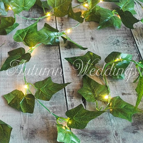 Ivy Fairy Lights / String Lights / Garland with Lights 2.5m Wedding