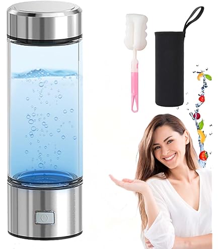XSWCCJJ Wasserstoff-Wasserflasche - PEM-Technologie, 420 Ml, 4000 Ppb In 3 Min