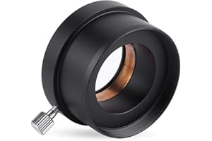VBESTLIFE Adaptateur de Fixation d'Objectif, Bague d'Adaptation Oculaire de Téléscope de 2"à 1,25" Convient pour Téléscope Astronomique