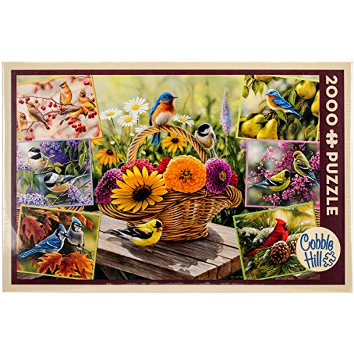 Outset Media Puzzle 2000 Teile 40 x 27-inch-Rosemary 's Vögel, andere, Mehrfarbig