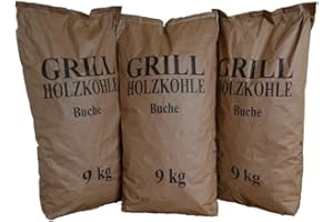 KROK WOOD 27 kg Barbacoa Carbón Vegetal Carbón vegetal (haya)