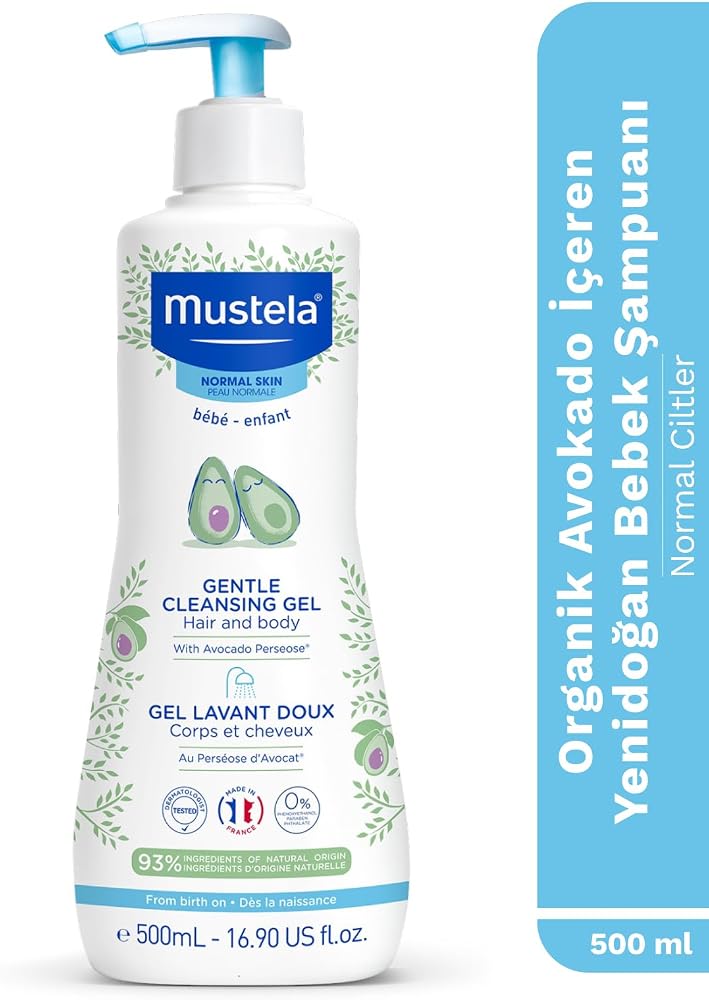 Mustela Yenidoğan Şampuanı Avokado İçerikli (500 ml)