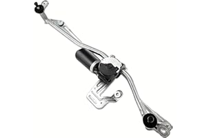 ERMWALR Front Windscreen Wiper Motor with Linkage for Citroen Relay for Peugeot Boxer for Fiat Ducato MK3 Van 2007-Onwards Car Windscreen Wipers Motor 1363339080/6405.PQ