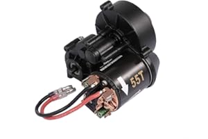 Goolsky AUSTAR 540 55T RC Moteur brossé avec réducteur pour 1/10 Axial SCX10 RC4WD D90 Crawler Climbing RC Car