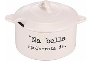 Villa d'Este Home Tivoli 1996 Formaggiera 320 ml in gres, S.P.Q.eRe