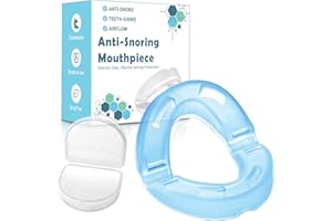 AIOUTGOGO Anti Snoring-Mouthpiece-Devices | Open Front Design | Snoring-Aids for Men and Women Effective Stop Snoring Mouth Guard,Ready to Use Snore Stopper,Comfort Snore Reducing Aids for All Mouth
