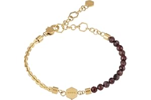 Breil - Bracciale da Donna Collezione KALEIDO - Gioielli Donna - Bracciale Donna con Catene di Diverso Stile, Trasformabile in Cavigliera - 21 cm