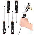 DIFFLIFE Screwdriver Sets Screwdriver Kit 4-Piece, Professional Cushion Grip Insulated Magnetic Tip Electrician Screwdriver Kits (4-Piece)…