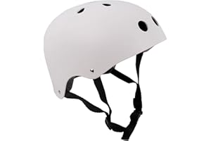 SKATE HUT SkateHut Matt Protection Helmet for Skating, BMX, Bike, MTB, Roller Derby, Stunt Scooter and Skateboarding. Ideal Skate Protection for Kids and Adults