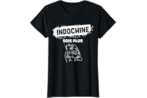 INDOCHINE TOUR Indochine Femme Plus Forte Beau Cadeau Femme Et Fille T-Shirt