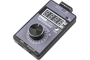 BOROCO Spannungsstromsignalgenerator, Tragbarer 0-5V 0-10V 4-20 mA Signalgenerator mit LED Anzeige, Analoger Signalquellenkalibrator Handsignalgenerator Einstellbare Stromspannung Analoger Simulator