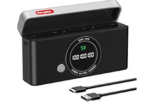Newmowa NP-BX1 3-kanals USB-laddare med LED-display för Sony NP-BX1-batteri | LED-skärm, USB-C 5 V/3 A laddningsport, kompatibel med Sony ZV-1, ZV-1M2, ZV-1F, RX100M7/M6/M5A/M3, RX1RM2, HX400, FDR-X3000