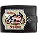 Price comparison product image HONDA CBR900 FireBLADE image on KLASSEK Brand Men Wallet Purse Real Black Leather Motorbike Motorcycle accessory gift with Metal Box NOT OFFICIAL Honda Merchandise