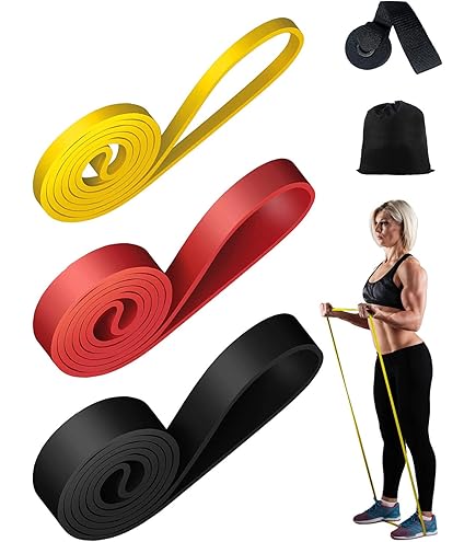 SHL PRO Elastiche Resistenza Band, Set Di 5 Con Kit Di