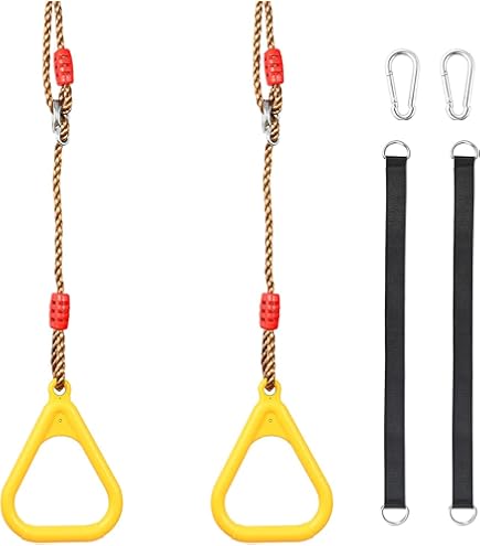 6 Kletterseil Schnallen Set - ABS Kunststoff Verbinder Für Kletternetze Outdoor Spiel