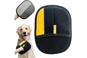 Lonnalee 2025 Nouveau Déménagement De Cheveux pour Animaux De Compagnie Glove,Gants Antistatiques Réutilisables à Double Faces, Utilisés pour Le Nettoyage, L'épilation Et La Beauté Pou