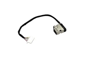 ZAHARA Câble d'alimentation DC pour HP ProBook 430 440 450 455 447 470 G3/G4 804187-S17 827039-001 12,8 cm 804187-T17 804187-Y17 804187-F17 Prise Charge Port DC Jack