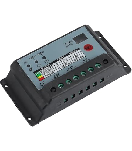 Coretek 20A Dual Battery Solar Charge Controller – For Motorhome, Camper, T4 T5