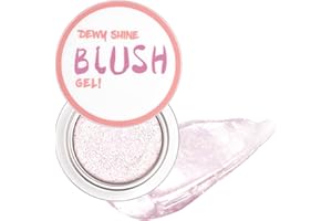 Hocossy Blush che cambia colore, fard idratante Rouge per guancia e labbra Crema multiuso per crema labbra viso Blush liquido Gel leggero Blush labbra lucido finitura fard trucco