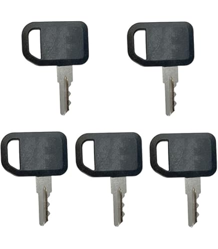 Briny River 6pcs Jeu De Clés Pour équipement Lourd Avec Porte-clés 777