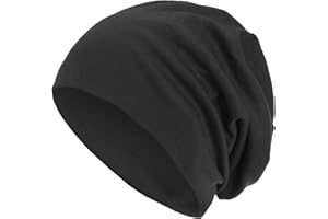 style3 Czapka typu Slouch Beanie, rozmiar XXL, ciepła, jesienno-zimowa, z oddychającego, delikatnego i lekkiego dżerseju, uniseks, czapka zimowa, rozmiar uniwersalny, antracytowy, jeden rozmiar