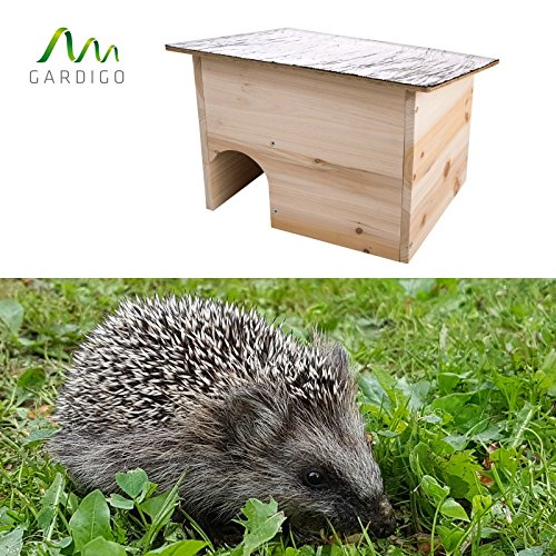 Gardigo Igelhaus Winterquartier mit Labyrintheingang, Igelhotel - 3