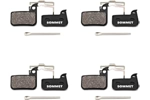 4 Pares SOMMET Pastillas Freno Disco Semi-metálico para SRAM HRD Rival Red Force S700