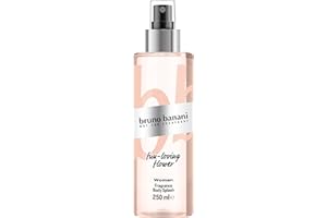 ‎BRUNO BANANI bruno banani Woman Body Splash, fruchtig floraler Duft für Sie, 250ml