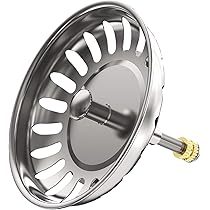 Bouchon Filtre Pour évier De Cuisine - Panier Récupérateur En Acier Inoxydable, 11x3.8 Cm - Anti-odeurs, Anti-bouchage, Pour Lavabo, Lave-vaisselle, Camping-car