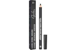 Sheila Cosmetics Cleopatra, Wasserfester Augenstift, Weiche und Verblendbare Textur, 24 Stunden Halt, Augenärztlich Getestet, Made in Italy (01 Intense Black)