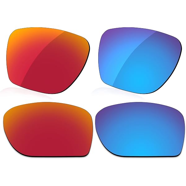 Mryok 4 Pair Polarized Replacement Lenses For Spy Optic Discord Sunglasses – Stealth Black, Bronze, Silver, Midnight Sun - View #7
