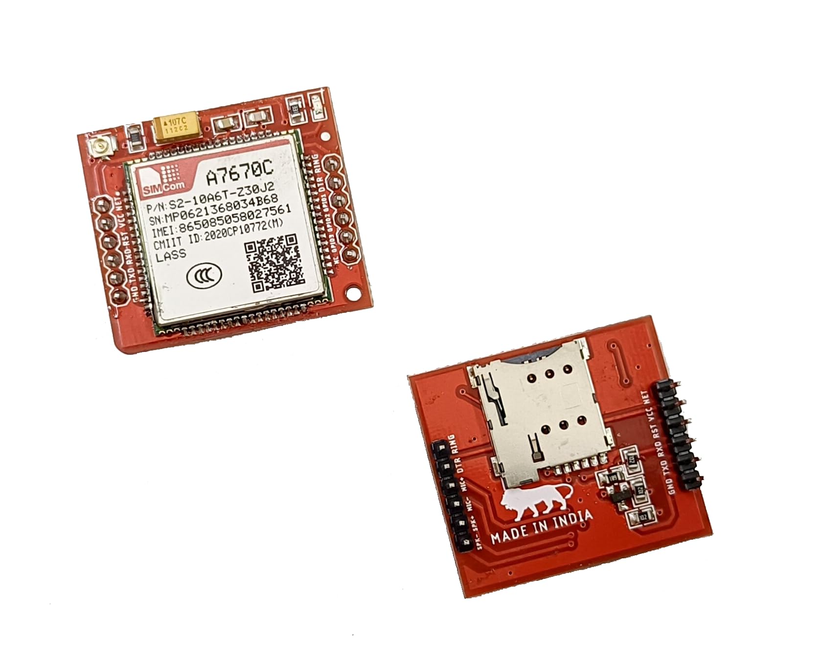Embeddinator A7670C 4G LTE GSM GPRS Breakout Module