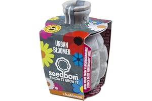 Kabloom - Eco Friendly Urban Bloomer Seedbom - Gardening Gifts - Flower Seeds - Wildflower Seed Mix - Forget Me Not Seeds - Seeds for Planting UK