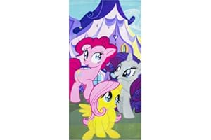 CARTOON WORLD Telo Mare Piscina My Little Pony - 70 x 140 cm a