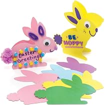 Disegno e Immagino Coniglietto di Pasqua Caratteri da Colorare e Stampare Gratis per Adulti e