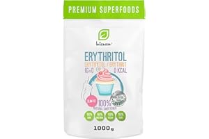 INTENSON Eritritolo 1kg | dolcificante naturale | zero calorie | sostituto dello zucchero