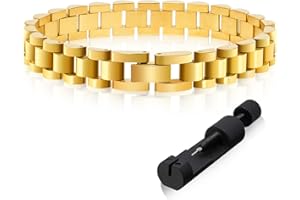 Yowivon 18K Gold Plated Bangle Bracelet, Adjustable Open Cuff Bangle Bracelets for Women, Simple Tarnish Free Gold Jewelry, Fashion Jewelry Accessories Gifts for Girls Women