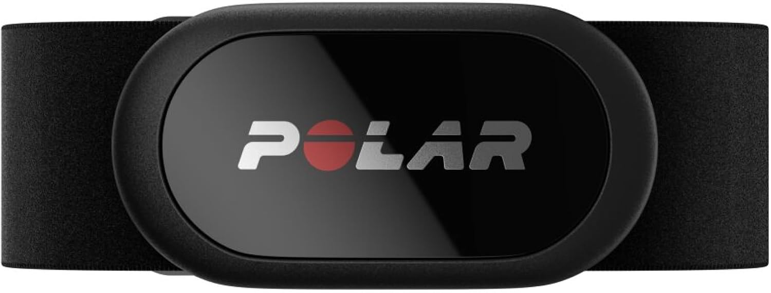Polar H10 Heart Rate Sensor – ANT+ & Bluetooth, ECG/EKG Accuracy, HRV Tracking, Waterproof, Machine-Washable Strap, Comfortable Fit, Replaceable Battery, Sports & Gym Compatible