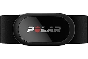 Polar H10 Heart Rate Monitor – ANT Plus, Bluetooth - Waterproof HR Sensor with Chest Strap - Built-in memory, Software updates