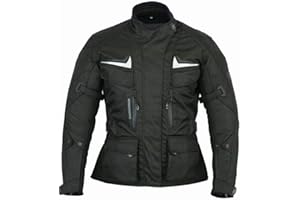 FREEDAY Veste moto femme textile imperméable avec protections Arrona homologuée