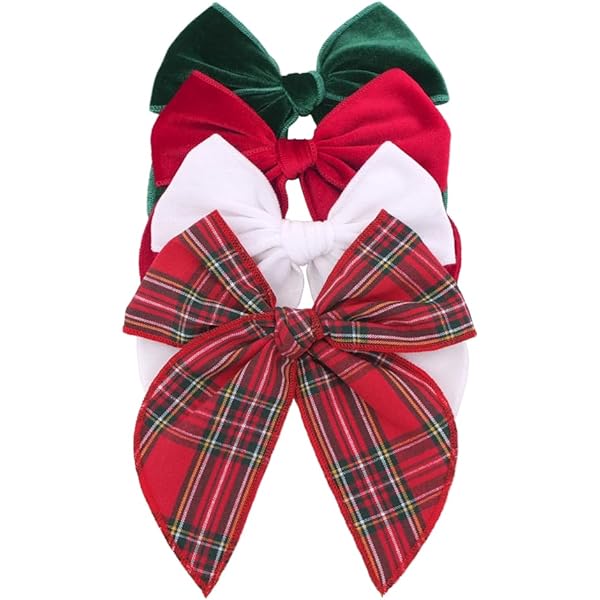 YOCDNOV 6 Pezzi Per Capelli Con Fiocco In Nastro- Fiocco Per Capelli Con Fermaglio A Becco D'Anatra Per Accessori Decorativi Lo Styling Dei Ragazze E - Foto 4