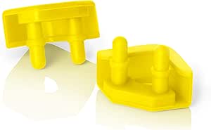 Noctua NA-SAVP5 chromax.Yellow, Anti-Vibrations-Pads 92mm &amp; 80mm Lüfter (16 Stück, Gelb)