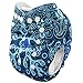 iZiv(TM) Newborn Organic Infant Waterproof/Adjustable/Reusable/Washable Pocket Cloth Diaper Fit Babies 0-3 Years(Mystery)