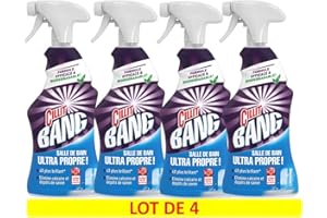Cillit Bang Pistolet Nettoyant Salle de Bain - Lot de 4