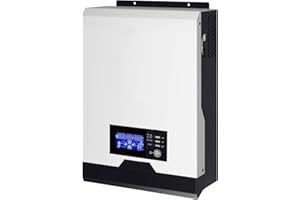 PHOTONIC UNIVERSE Iconica 2000W 24V hybrid pure sine wave inverter with 40A MPPT solar charge controller and 20A mains battery charger - ideal for off-grid applications, uninterrupted power supply