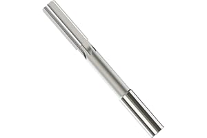 FOCMKEAS Chucking Reamer 3/4", H7 HSS Cobalt M35 Lathe Machine Reamer Metric, 6 Straight Flutes, Round Straight Shank Milling Cutting Tool, for Stainless Steel Alloy Copper Metal