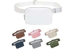 Jakiro Belt Bag Fanny Pack for Women and Men, Fashionable Fanny Packs for LuLu Waist Bag Lemon Bags, Everywhere Belt Cute Bag for Travel Workout Running Hiking for Lady Girls and Men